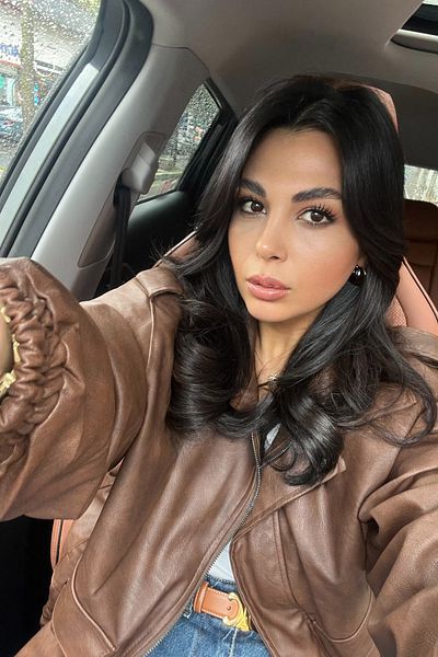 Seda Yalçın Atelier Brown Palau Bomber Leather Jacket