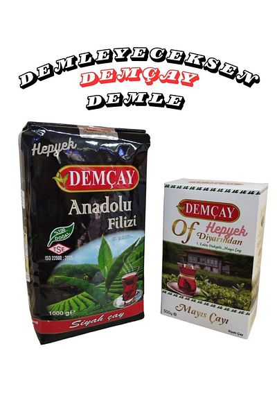 DEMÇAY شاي مايو من أرض الأناضول 500 جم / شاي براعم الأناضول 1000 جم