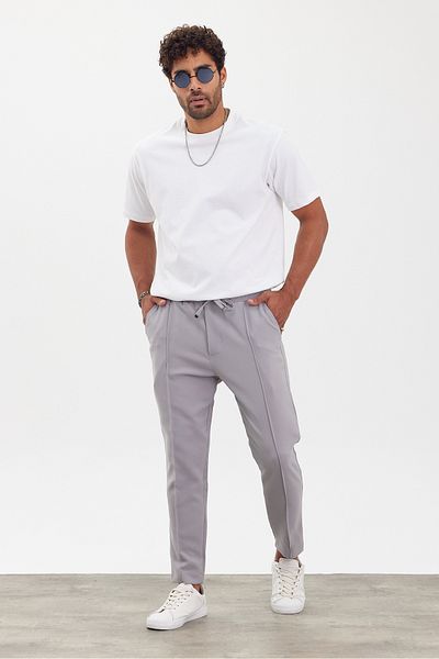 Weyeze Jacquard Fabric Trousers Af-K22032Lns