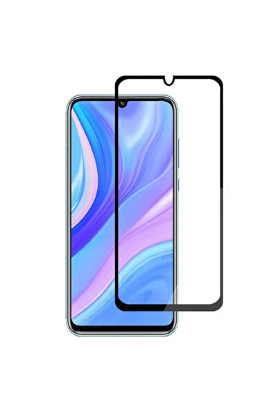 Nettech Realme C21y Uyumlu Tam Kaplayan 5d Glas Full Cam Koruyucu - Siyah
