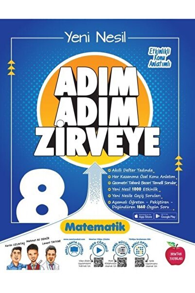 Newton Yayınları Yeni--8.sınıf Adım Adım Matematik Konu Anlatımlı