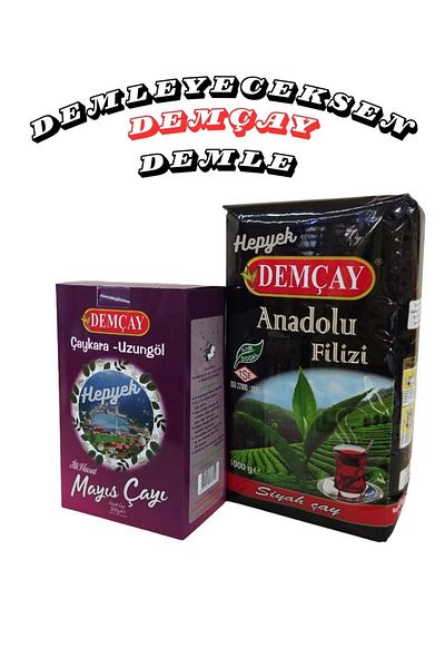 DEMÇAY شاي تشايكارا-أوزونول للحصاد الأول 500 جم / شاي براعم الأناضول 1000 جم