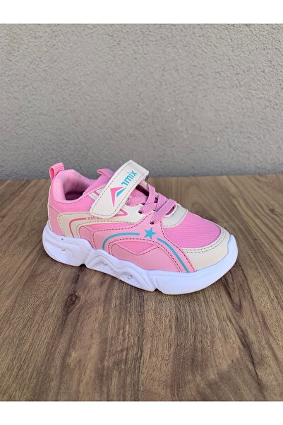 ARMİX Armix Çocuk Patik Boy (26-30) Işıklı Cırtlı Anatomik Taban Spor Ayakkabı