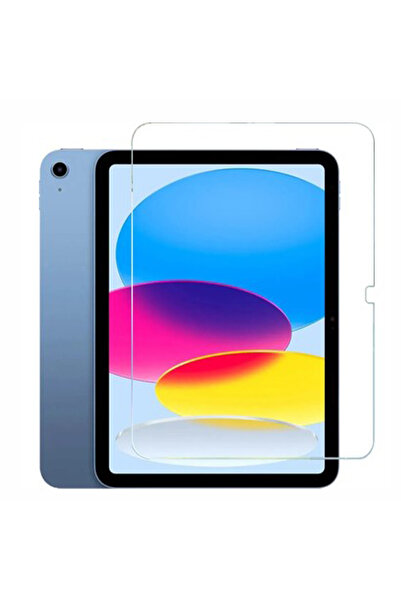 Nettech İpad 5 Nesil 10.9 Inc 2022 Uyumlu Kılıf Dostu Cam Ekran Koruyucu