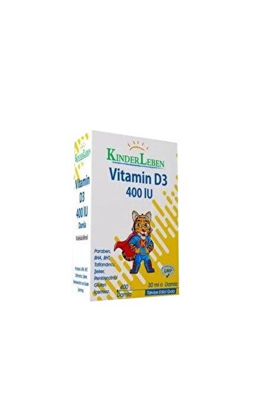 Kinderleben فيتامين د3 400 وحدة دولية 20 مل قطرات