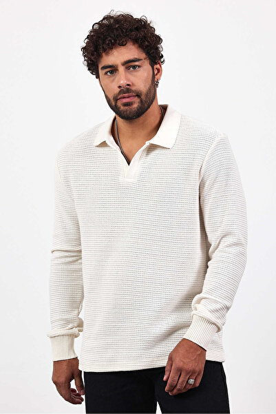 Weyeze Футболка з довгими рукавами та жакардовим візерунком AF-K32022LNS