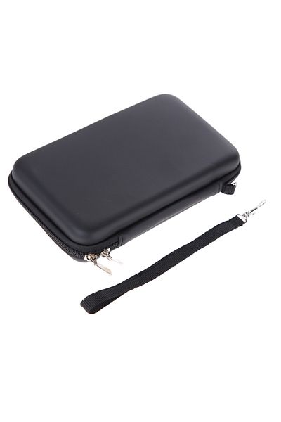 ANENG Black Eva Skin Carry Hard Case Bag Pouch For Nintendo 3ds Xl Ll With Strap Durable All Around Protec