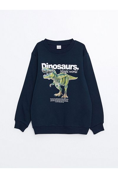 LC Waikiki Χοντρό φούτερ για αγόρι LCWK Crew Neck