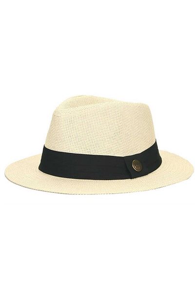 Chapka Ψάθινο Trilby U-635
