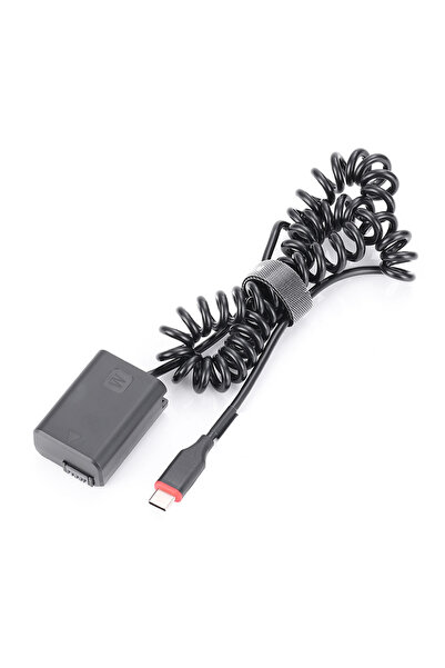 Choice Dark Grey AC-PW20E Type USB C NP-FW50 Dummy Battery DC Power AC Adapter For a5000 a5100 a6000 a6100