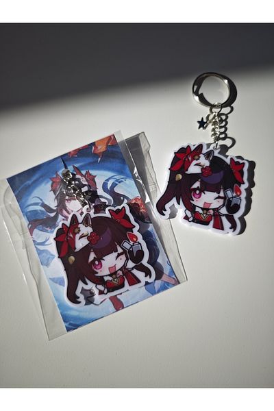 Yenaplanner Honkai Star Rail Sparkle Bag Ornament/Keychain (1 Pcs)