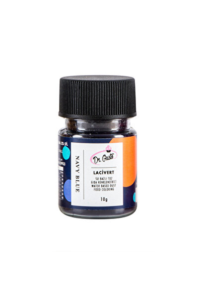 Dr. Gusto Su Bazlı Toz Gıda Boyası 10 GR Lacivert