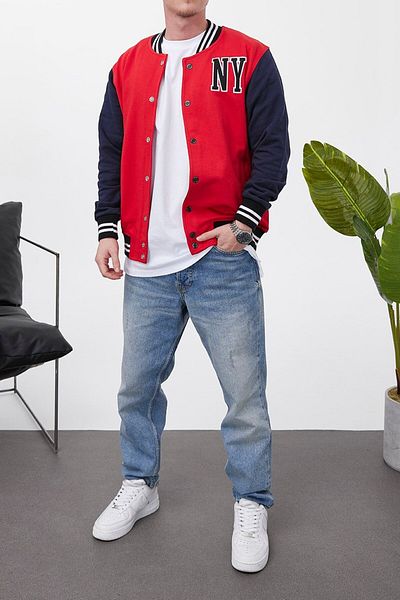 NOMARC Ny Red College Jacket