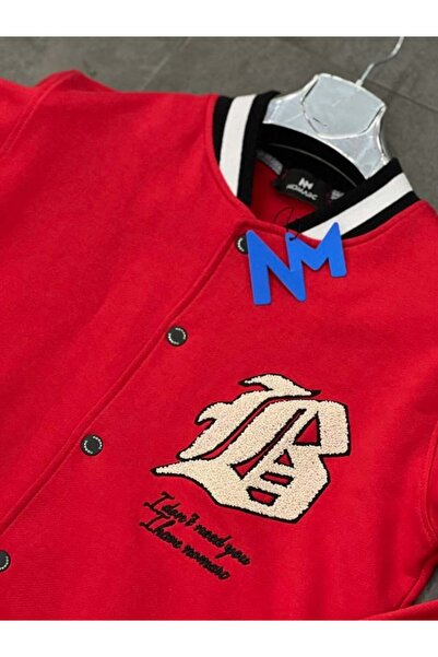 NOMARC B Червона коледжна куртка