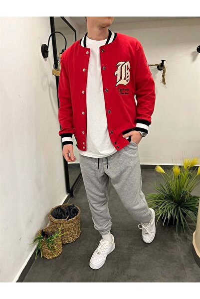 NOMARC B Червона коледжна куртка