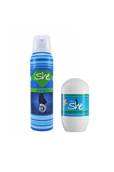 She Women Roll-on + Deodorant Cool 50 Ml