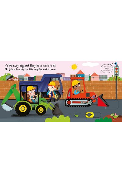 Penguin Books Busy Diggers (Busy Books) - Board Book