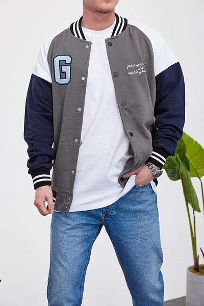 NOMARC G Smoked College Jacket