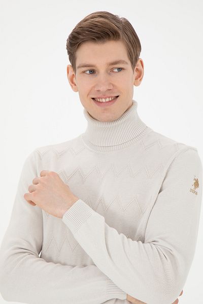 U.S. Polo Assn. Men's Stone Sweater 50270980 -Vr049