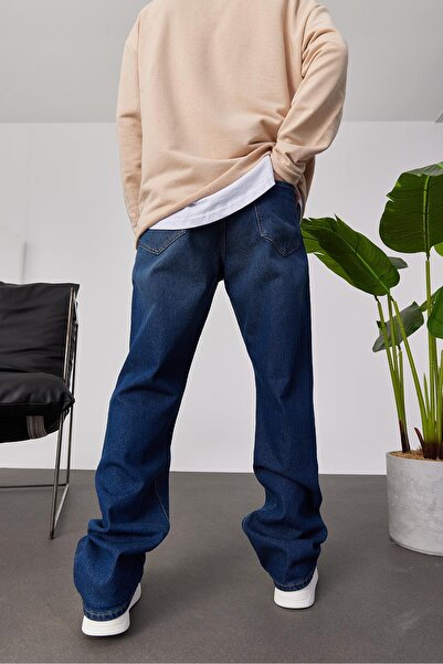 NOMARC 5174 Dark Blue Baggy Jean