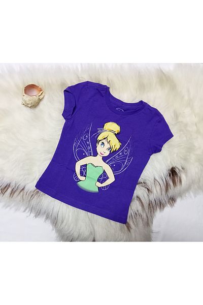 Disney تينكربيل تي شيرت أرجواني