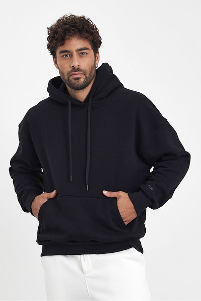 Weyeze Three Thread Raster Hooded Sweat Af-K89009Lns