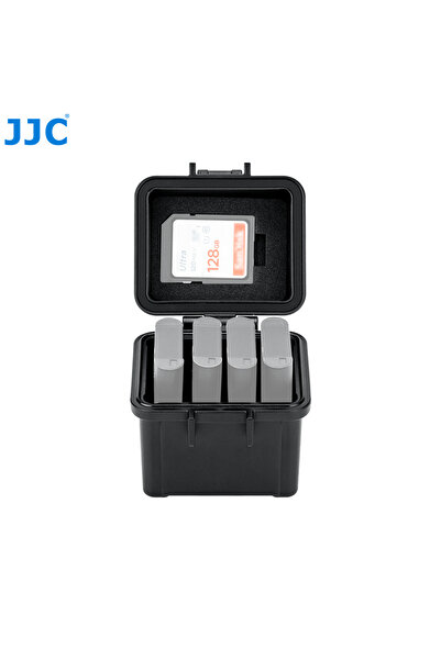 Choice black JJC Camera Battery and Memory Card Storage Box For Olympus LI-92...