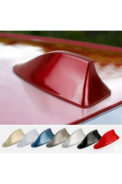 Choice Car Radio Shark Fin Car Shark Antenna Radio FM Signal Design for All Automobiles Aerials Auto Ext...