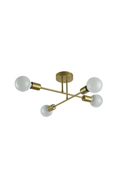 Modavize 4-Piece Antique Spider Ceiling Lamp - Chandelier for Living Room, Kitchen and Bedroom (WITHOUT BULB)