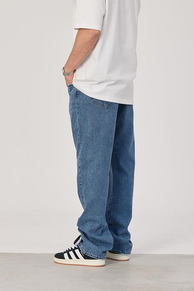 NOMARC Model 15951(R3) - Pantaloni largi albastru închis