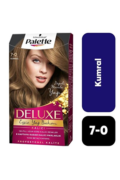 PALETTE DELUXE Yoğun Renkler Saç Boyası 7-0 Kumral