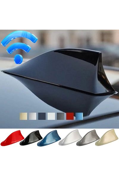 Choice Car Radio Shark Fin Car Shark Antenna Radio FM Signal Design for All Automobiles Aerials Auto Ext...