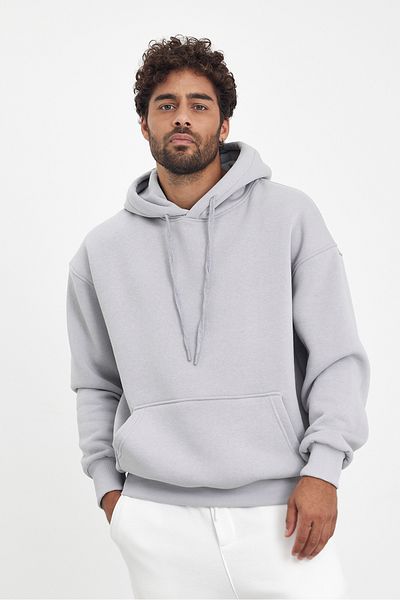 Weyeze Three Thread Raster Hooded Sweat Af-K89009Lns