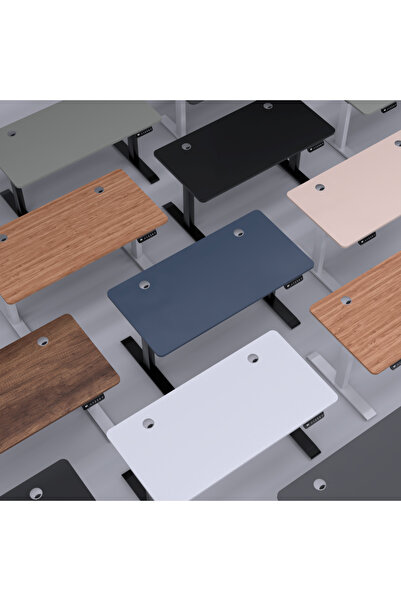 EDUSA O-Flex Tek Motorlu Elektrikli Yükseklik Ayarlı Masa - 140X70 - Antrasit