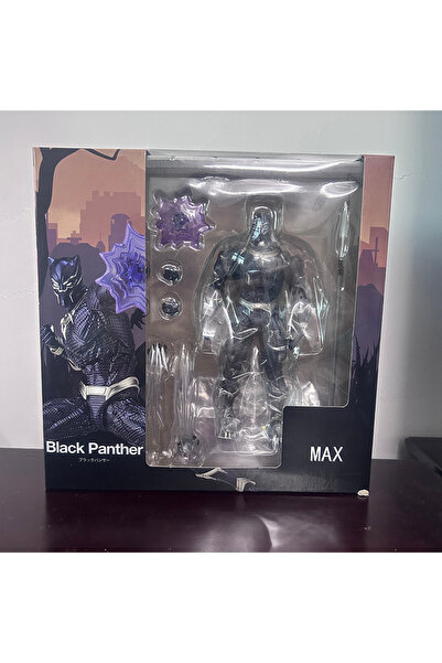 BANDAI مجسم النمر الأسود من ياماغوتشي، ملك واكاندا، مع العلبة، من إنتاج مافكس...