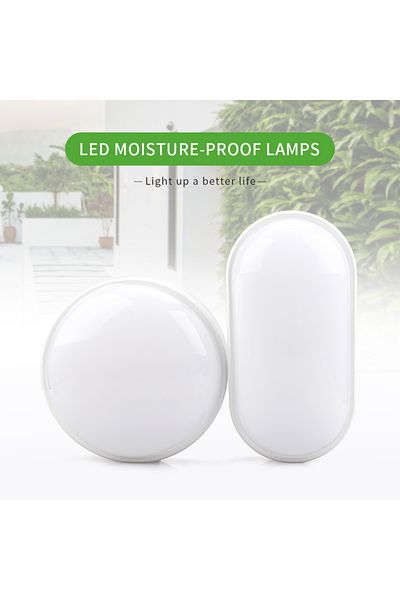 Choice Cool White(5500-7000K) Round 20w 16w 20w Outdoor Led Wall Lamp Garden Porch Surface Mounted Oval Sco