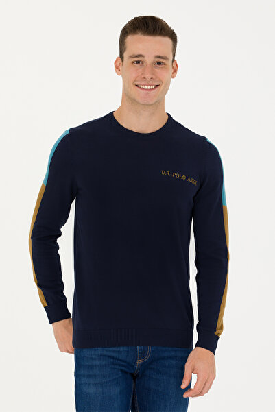 U.S. Polo Assn. سترة زرقاء داكنة للرجال 50271079 -VR033