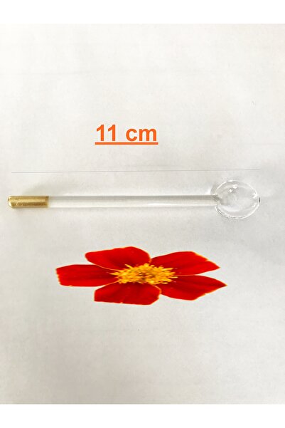 DECOSTYLE Çay Kahve Karıştırma Kaşığı Cam 11 Cm 6 'li