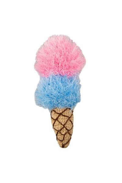 MALLY PET PROFESSIONEL PET CARE Icecream - Handmade Cat and Dog Toy with Sound