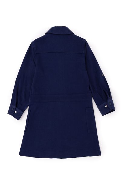 U.S. Polo Assn. Rochie țesută bleumarin pentru fetiță 50271202 -VR033