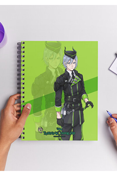 Home Caiet spiralat Twisted Wonderland A5 (50 FOI)