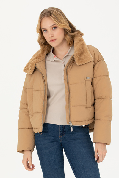 U.S. Polo Assn. Γυναικείο Παλτό Άμμου 50271165-VR085