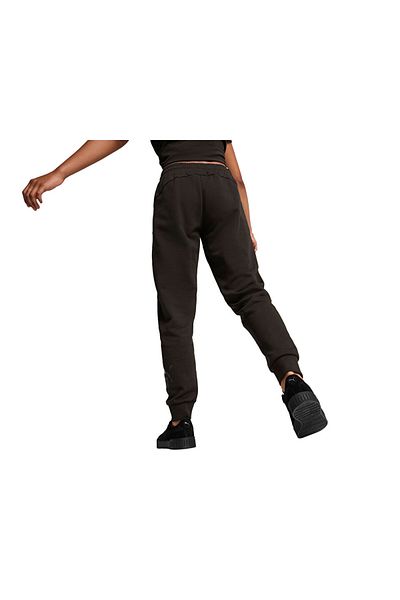 Puma Ess+ Animal Pants FL - Γυναικεία Μαύρα Casual Φούτερ 68149601