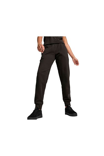 Puma Ess+ Animal Pants FL - Γυναικεία Μαύρα Casual Φούτερ 68149601