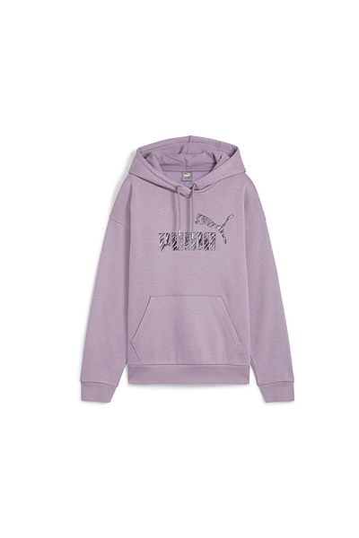 Puma Hanorac casual pentru femei Ess+ Animal Hoodie Fl 68149230   Violet