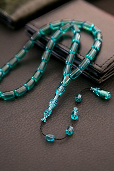 TESBİHKENTİ Capsula Grain Master Hands Water Green Fire Chihlimbar Mărgele de rugăciune