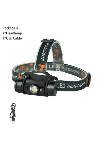 Choice مصباح أمامي LED بمستشعر الحركة BORUiT 020 بقدرة 1000 لومن من النوع C ق...