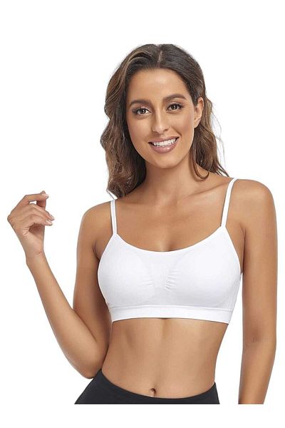 Uniquetrenders Γυναικείο σουτιέν Bustier με λεπτές τιράντες