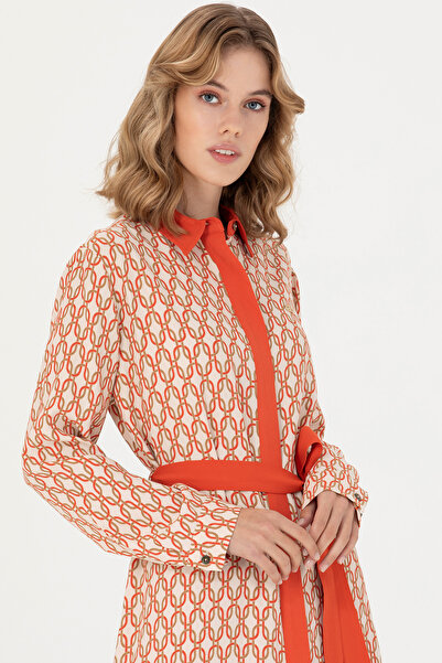 U.S. Polo Assn. Women's Cream Woven Dress 50271172-Vr071