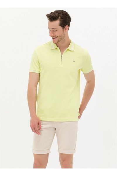 U.S. Polo Assn. Us Polo Assn. Light Gray Men's Polo T-Shirt - Fera